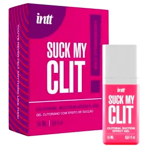 Suck My Clit - stimulačný gél na klitoris pre ženy - jahoda (15 ml)