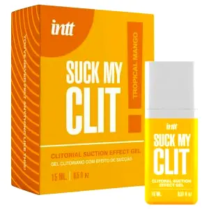 Suck My Clit - stimulačný gél na klitoris pre ženy - mango (15 ml)