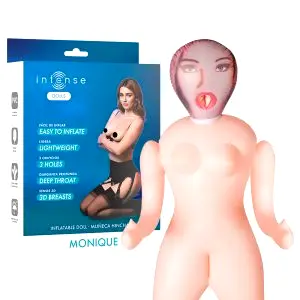 Dolls Monique - nafukovacia bábika - realistická žena - guma
