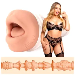 Mia Malkova - realistický orálny masturbátor - telová farba