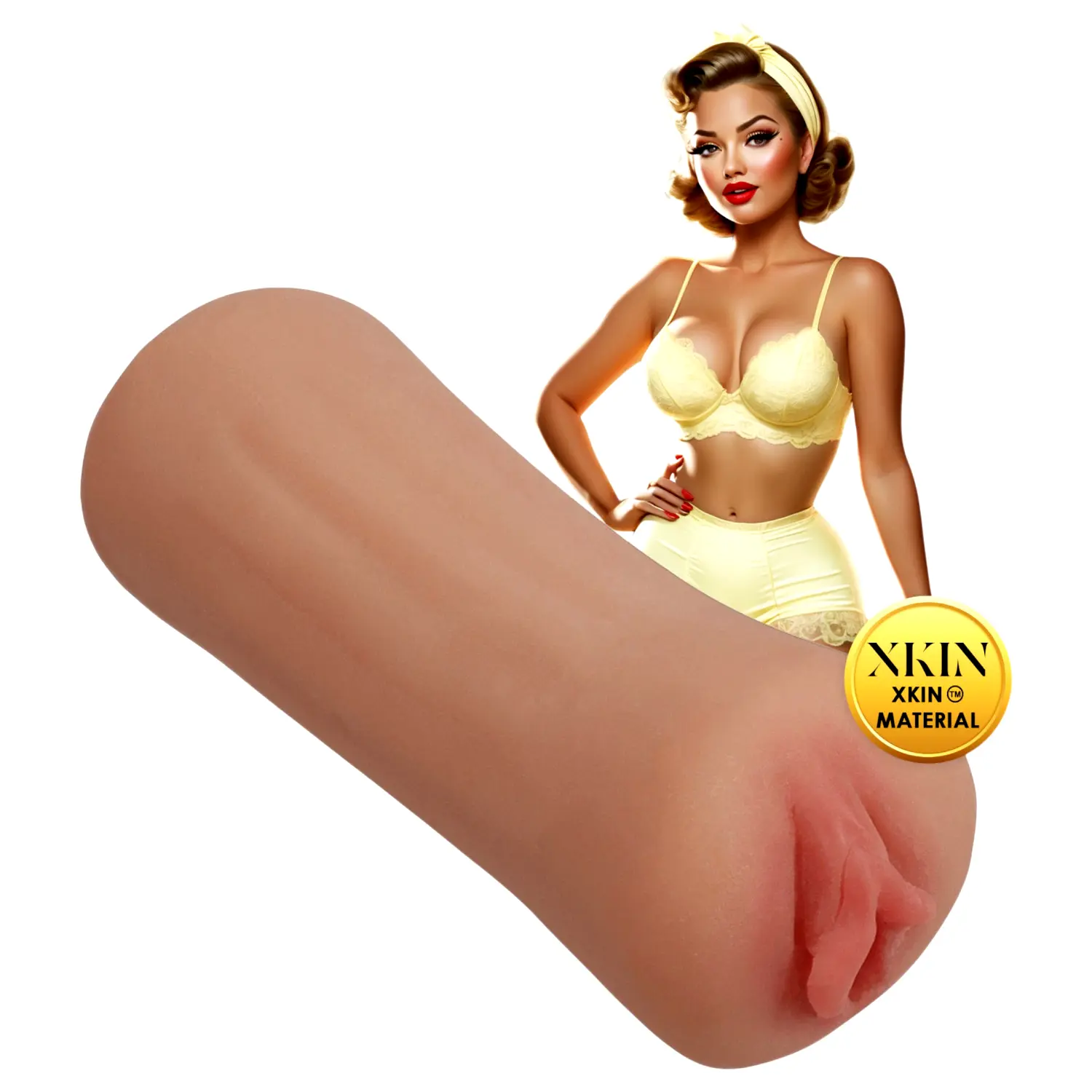 Party Slut Bettie - realistická umelá vagína masturbátor (prírodná farba) Party Slut Bettie - realistická umelá vagína masturbátor (prírodná farba)