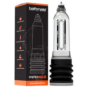 Bathmate Hydromax8 hydropumpa (priehľadná)