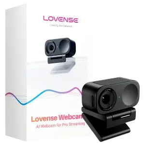 Lovense Webcam 2 AI webkamera na streamovanie (čierna)
