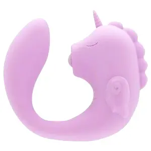 Unihorn C-Horse vibrátor na G-bod a klitoris (fialový)