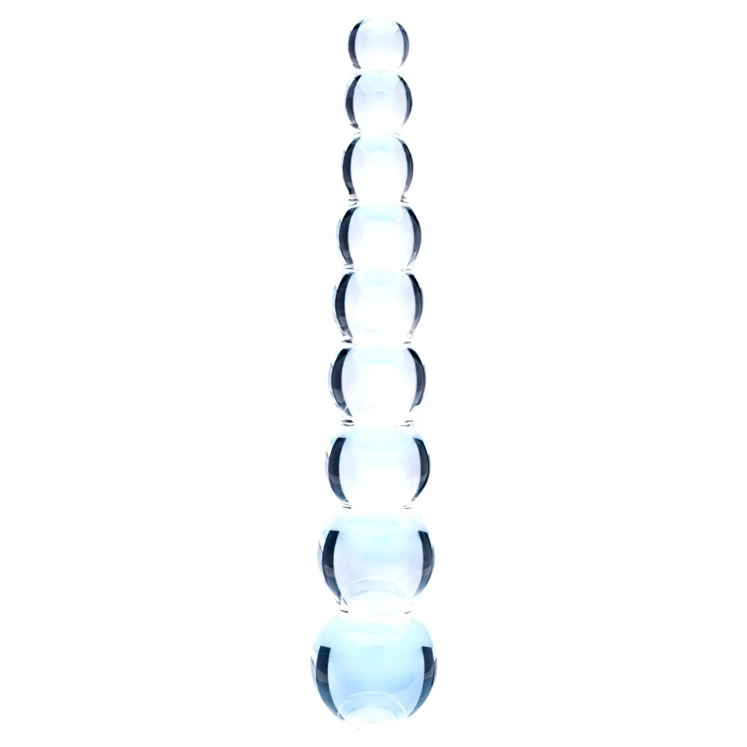 Clarity Elysian Pearls sklenený dildo s perlami (priehľadný) Clarity Elysian Pearls sklenený dildo s perlami (priehľadný)