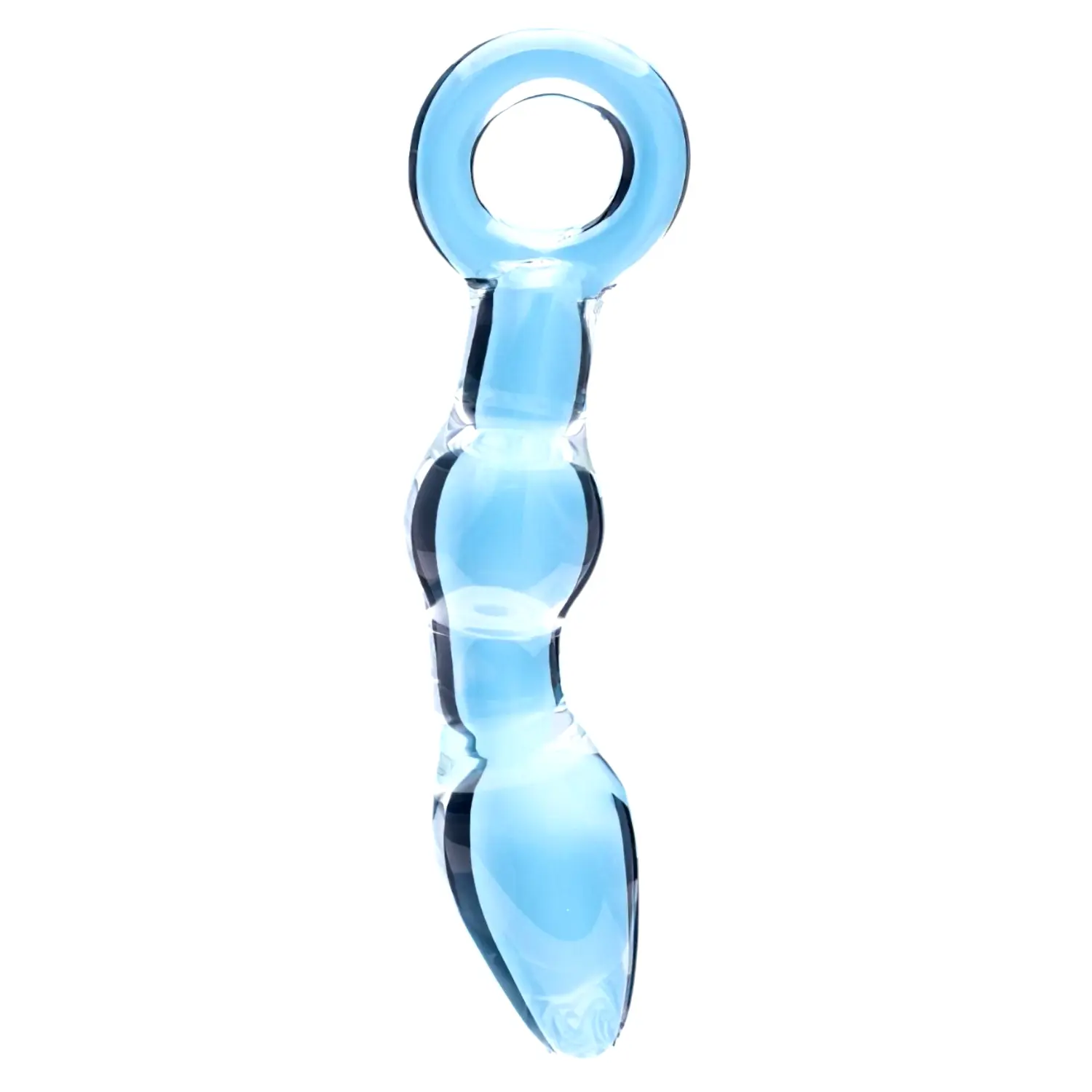 Clarity Utopian Mystique análny rebrovaný sklenený dildo (priehľadný) Clarity Utopian Mystique análny rebrovaný sklenený dildo (priehľadný)