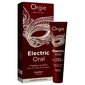 Electric Oral - lesk na pery s brniacim účinkom - jahoda (10 ml)