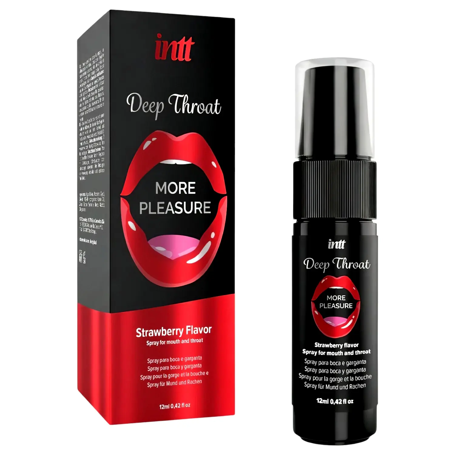 Deep Throat - sprej na hlboké hrdlo - jahoda (12 ml) Deep Throat - sprej na hlboké hrdlo - jahoda (12 ml)