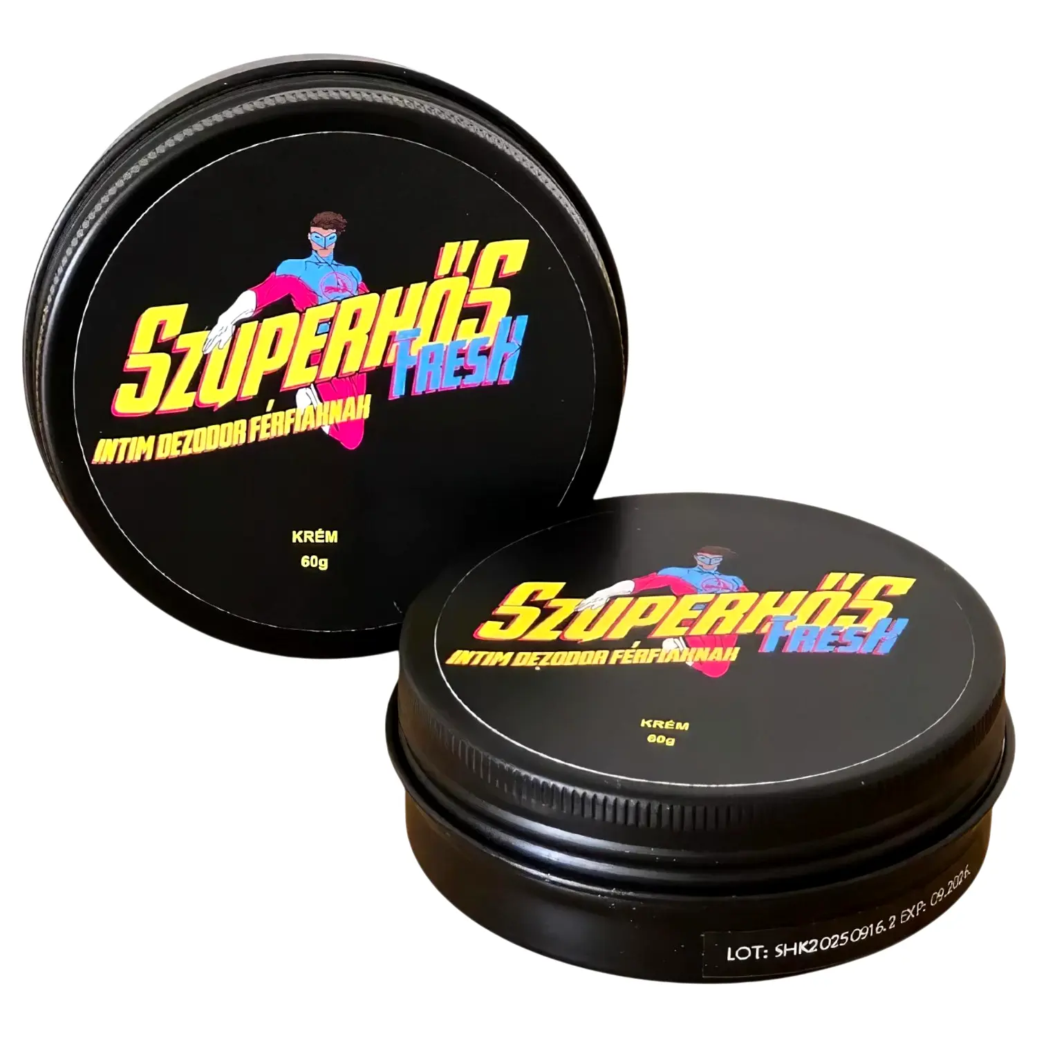 Superhrdina Fresh intímny krémový dezodorant pre mužov (60 g) Superhrdina Fresh intímny krémový dezodorant pre mužov (60 g)