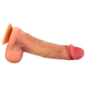 Realistický dildo - prírodný - 17