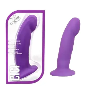 Blush Luxe silikónové dildo (fialové)