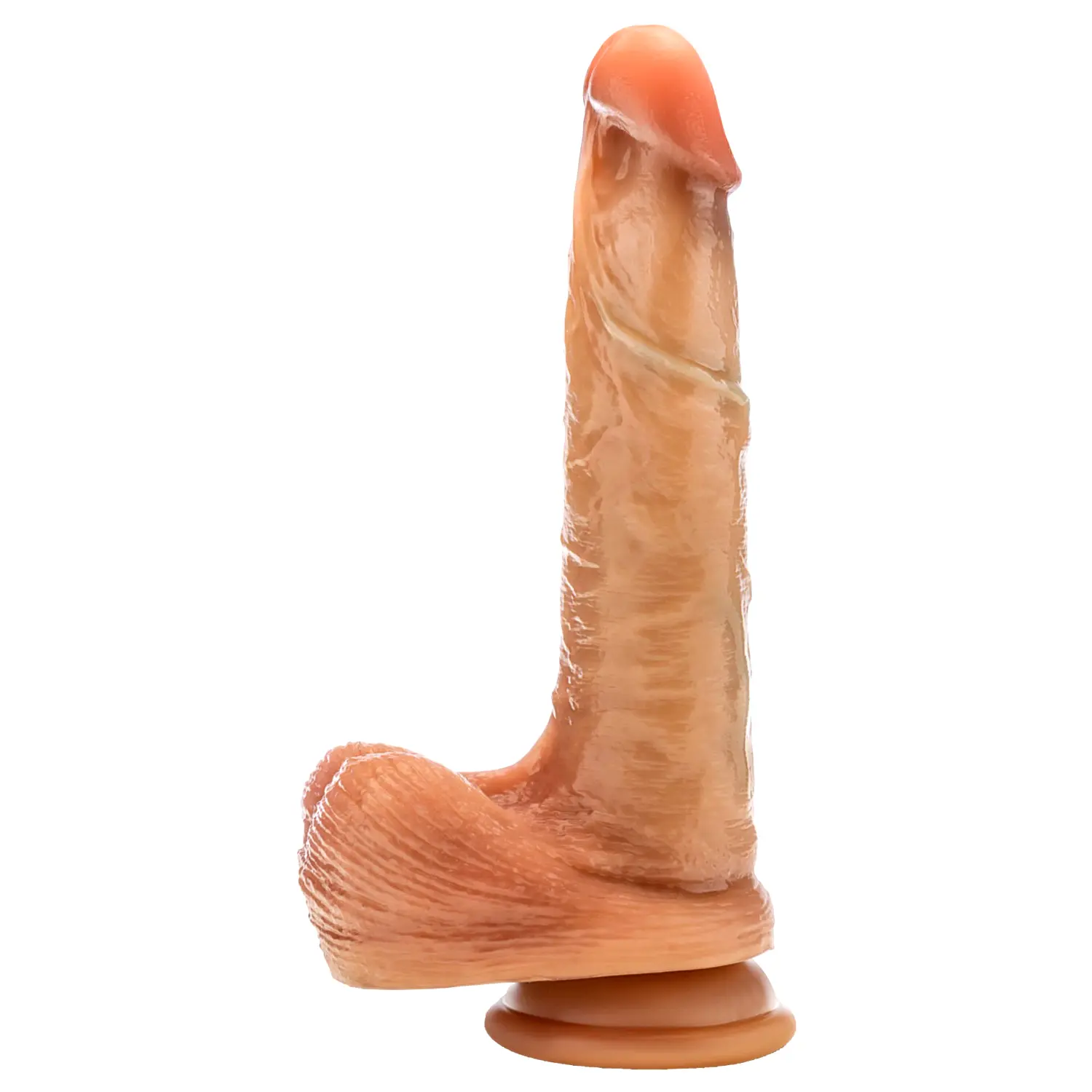 Blush Renaissance realistický dildo s pohyblivou predkožkou (telovej farby) Blush Renaissance realistický dildo s pohyblivou predkožkou (telovej farby)