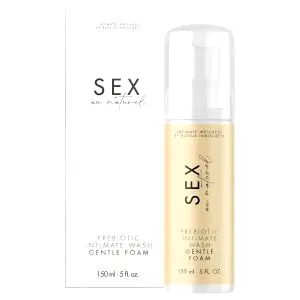 Bijoux Indiscrets Sex au Naturel prebiotická intímna umývacia pena (150 ml)