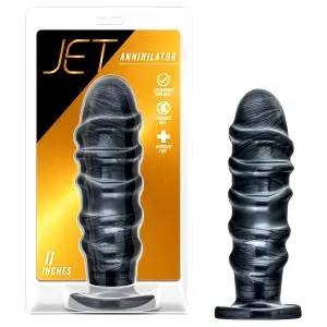 Blush Jet XXL análne dildo (čierne)