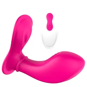 Dreamtoys Essentials Vibračné nohavičky na stimuláciu bodu G (magenta)