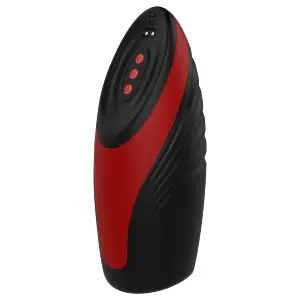 Dreamtoys Essentials - sací-vibračný masturbátor (čierny)