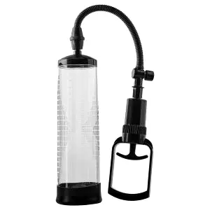 Dreamtoys - vákuová pumpa na penis s rýchloupínacím ventilom (priehľadná)