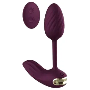 Dreamtoys Essentials nositeľné ohybné vibračné vajíčko (fialové)