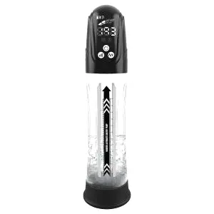 Dreamtoys automatická vodná vákuová pumpa na penis (priehľadná)