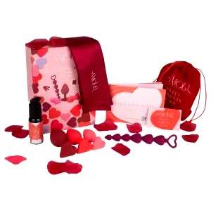 Dreamtoys Amour darčeková sada na análny tréning (červená)