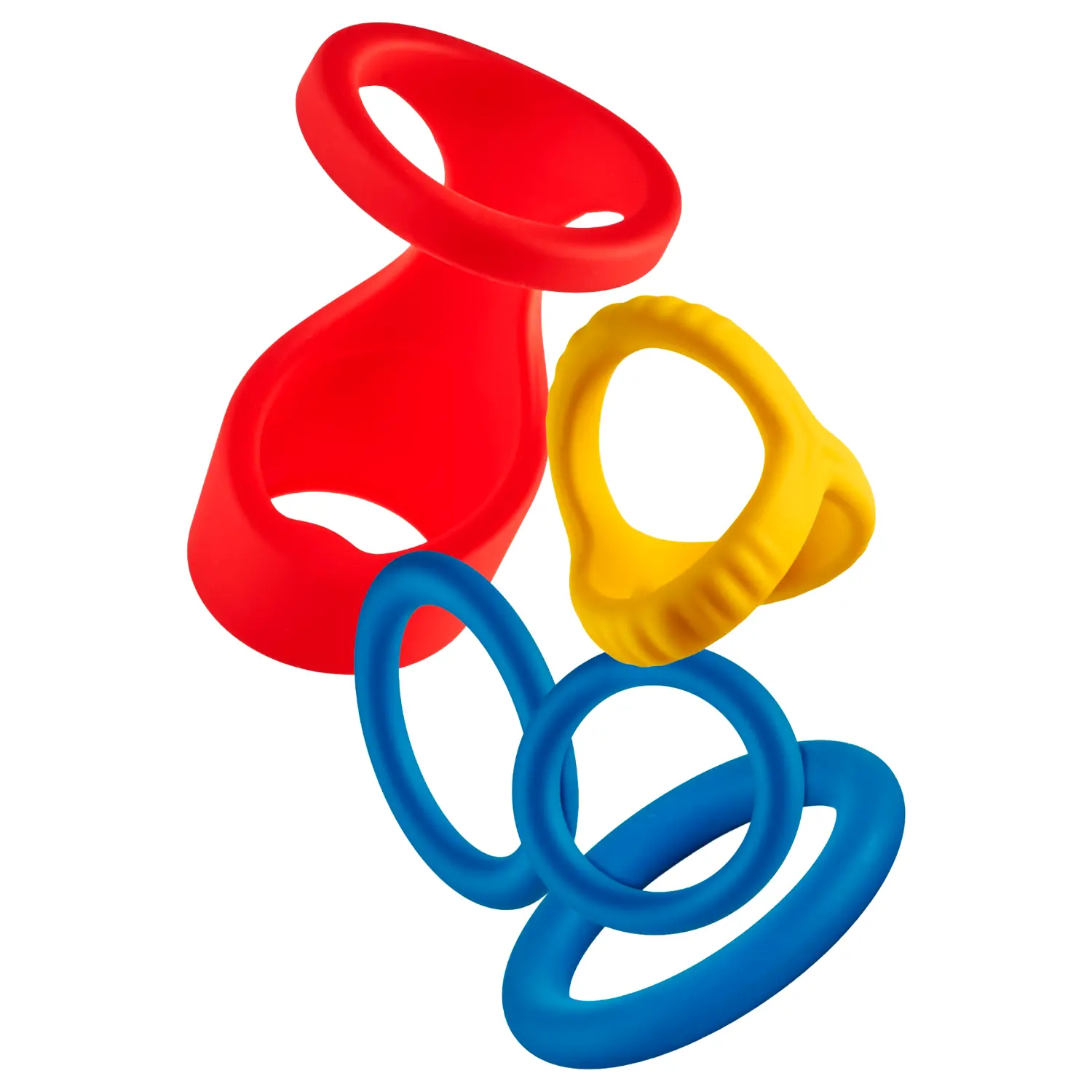 Dreamtoys Love Signal - sada erekčných krúžkov (viacfarebná) Dreamtoys Love Signal - sada erekčných krúžkov (viacfarebná)