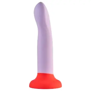 Dreamtoys Love Signal - dvojfarebné silikónové dildo veľké (fialové)