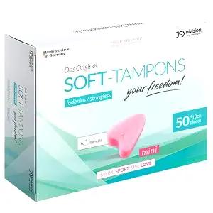 Soft-Tampons mini - tampóny bez šnúrky (50 ks)