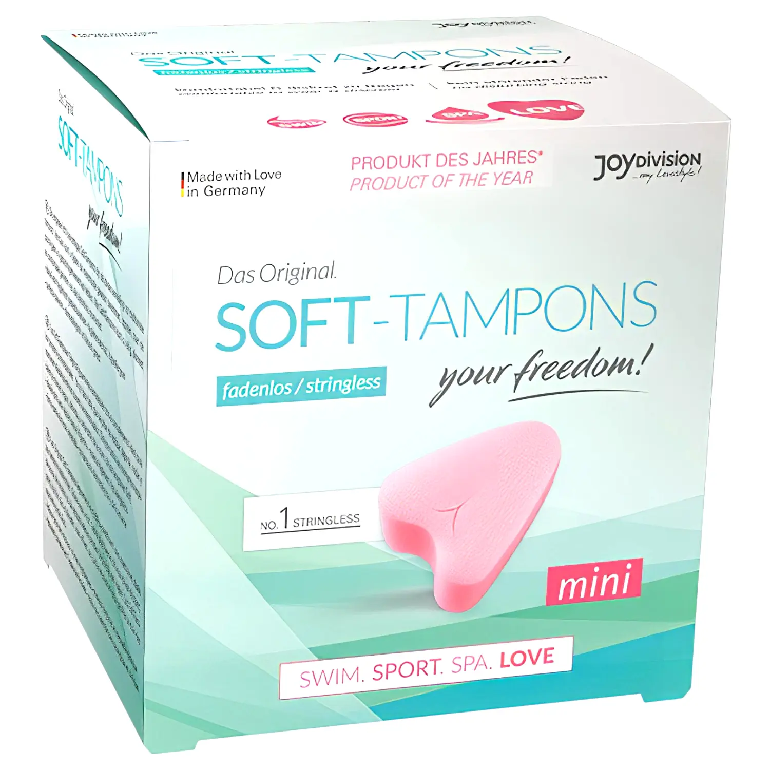 Soft-Tampons mini - tampóny bez šnúrky (3 ks) Soft-Tampons mini - tampóny bez šnúrky (3 ks)