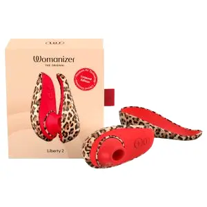 Liberty 2 - dráždidlo klitorisu s tlakovými vlnami (leopardí)