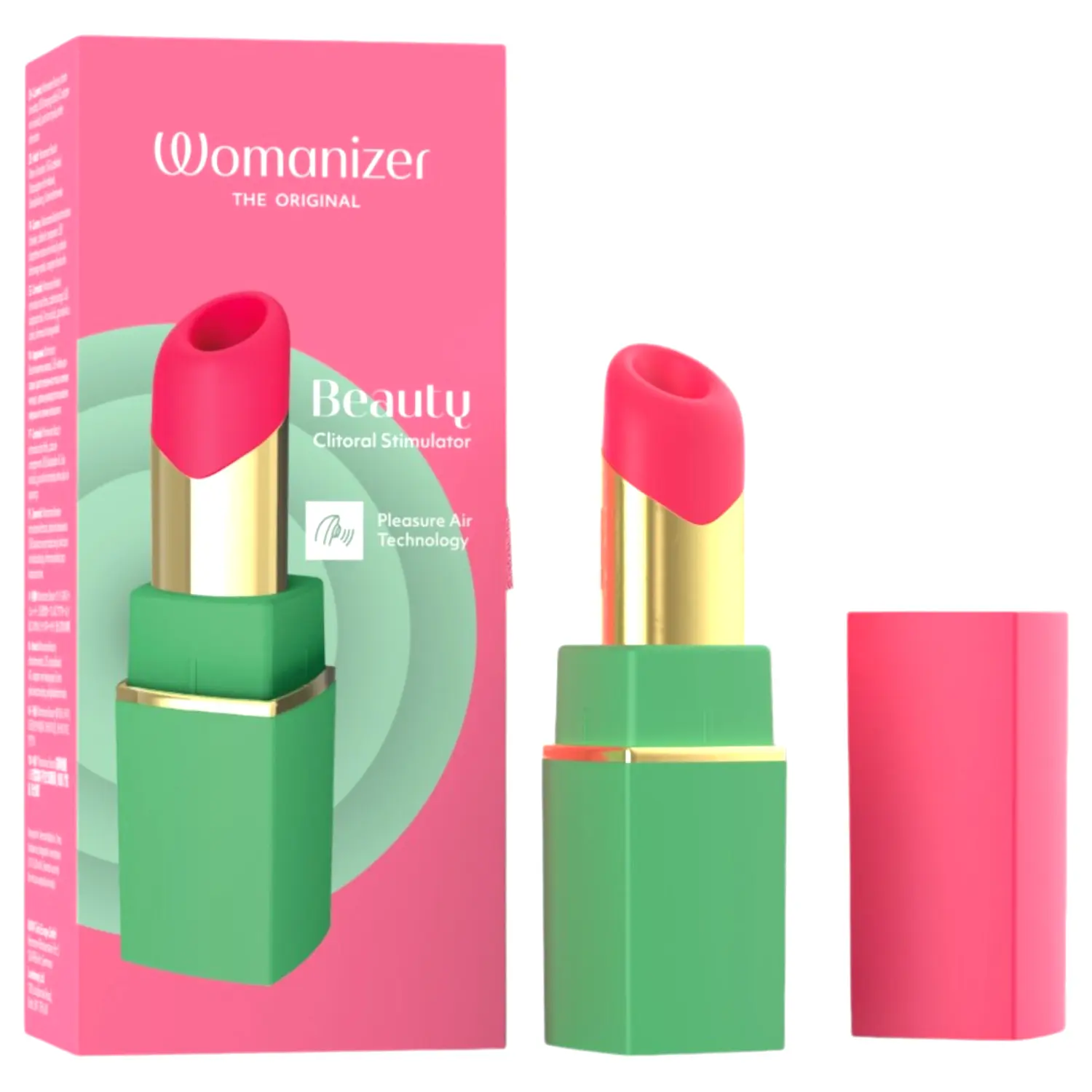 Beauty - klitorálny stimulátor s pulzujúcim vzduchom v tvare rúžu (zelený) Beauty - klitorálny stimulátor s pulzujúcim vzduchom v tvare rúžu (zelený)