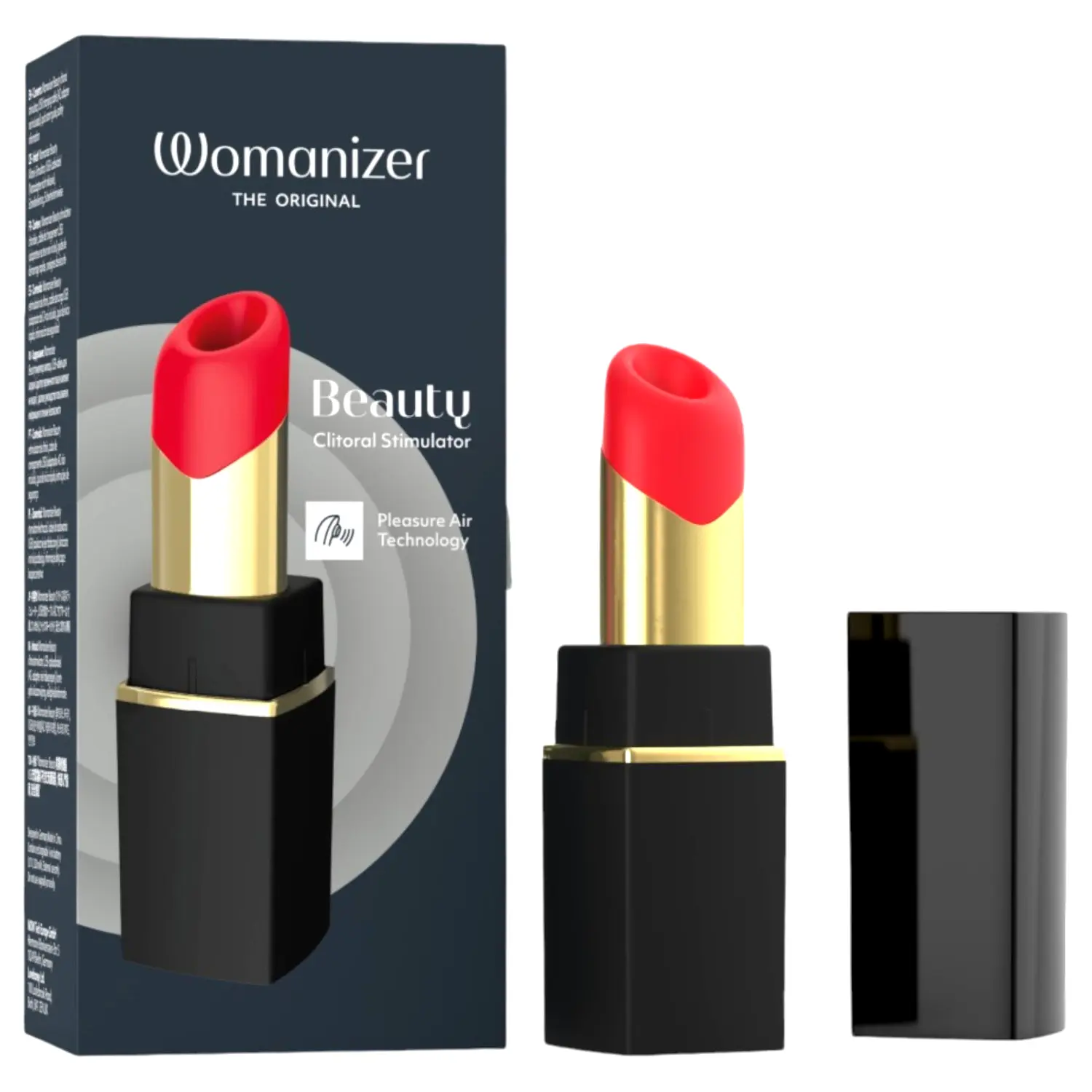 Beauty - klitorálny stimulátor s vlnami vzduchu v tvare rúžu (čierny) Beauty - klitorálny stimulátor s vlnami vzduchu v tvare rúžu (čierny)