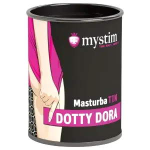 MasturbaTIN Dotty Dora - mužský masturbátor - výstupky - biela