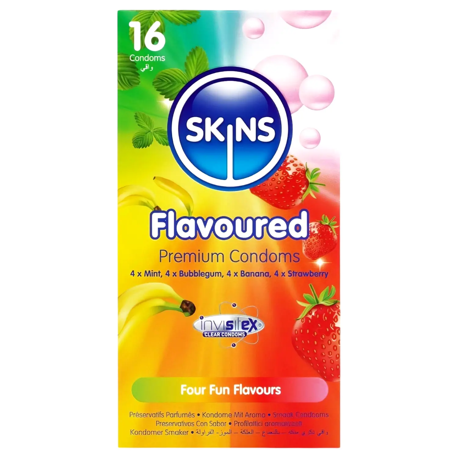 Ochutené kondómy - mäta Ochutené kondómy - mäta