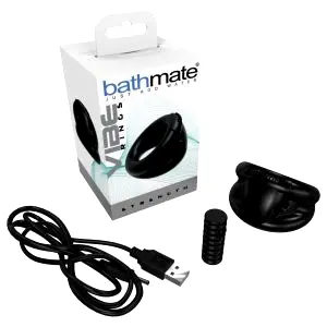 Bathmate Vibe Ring Strength akumulátorový vibračný erekčný krúžok (čierny)