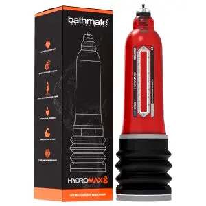 Bathmate Hydromax8 hydropumpa (červená)
