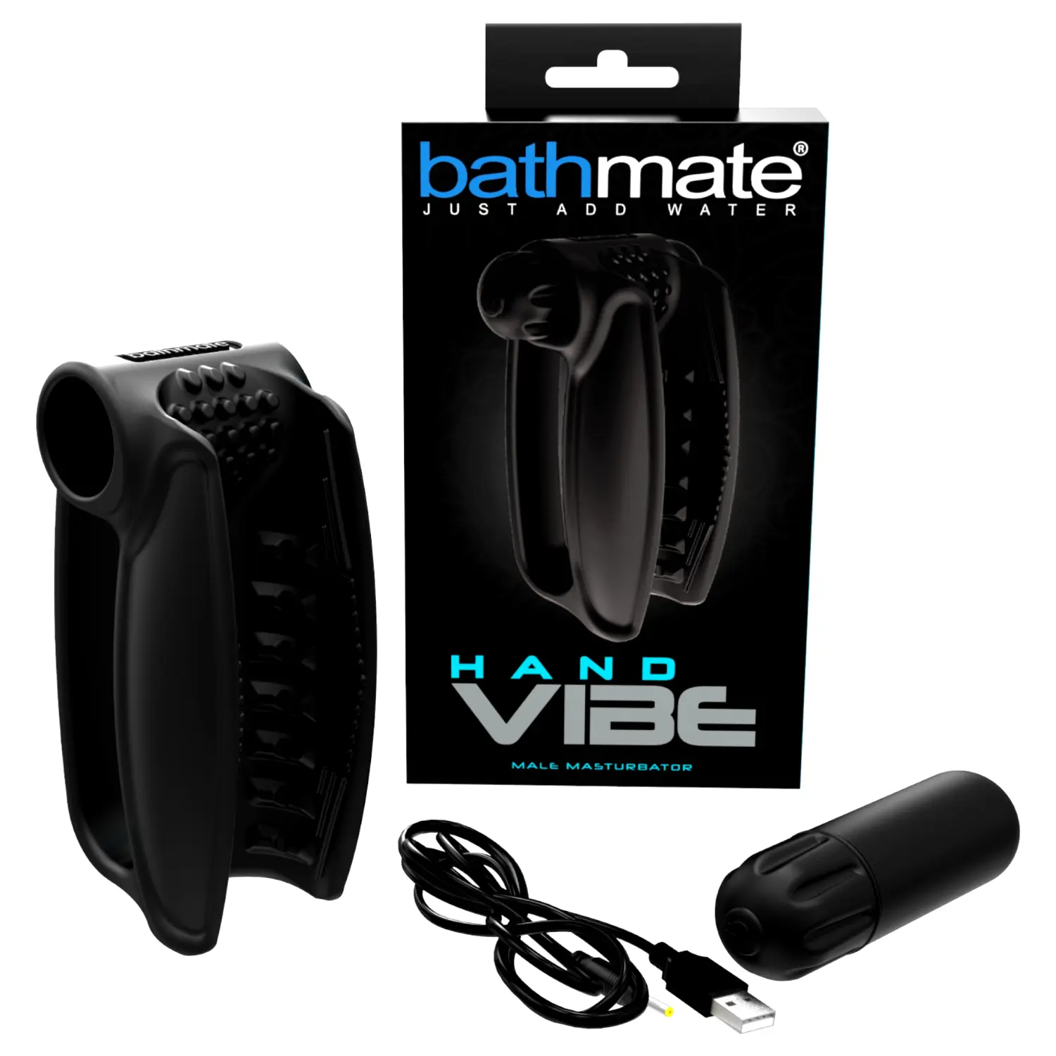Bathmate Hand Vibe akumulátorový ručný vibrátor (čierny) Bathmate Hand Vibe akumulátorový ručný vibrátor (čierny)
