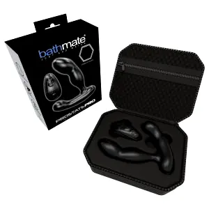 Bathmate Prostate Pro akumulátorový vibrátor na prostatu (strieborný)