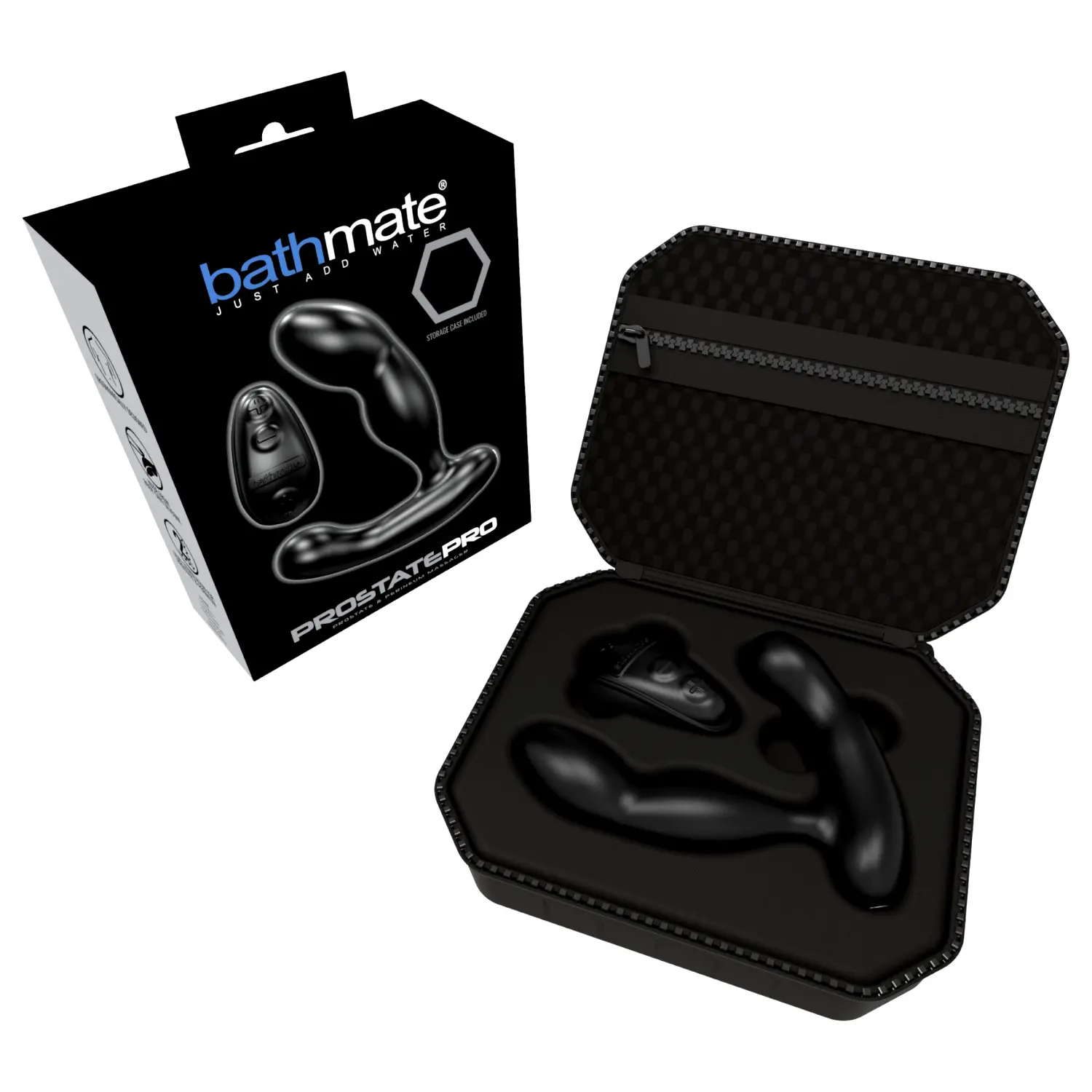 Bathmate Prostate Pro akumulátorový vibrátor na prostatu (strieborný) Bathmate Prostate Pro akumulátorový vibrátor na prostatu (strieborný)