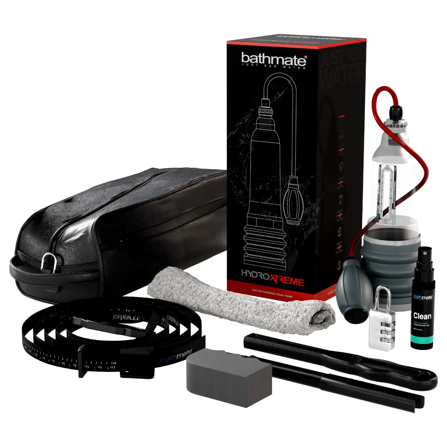 Bathmate HydroXtreme 7 Wide Boy súprava hydropumpy (priehľadná) Bathmate HydroXtreme 7 Wide Boy súprava hydropumpy (priehľadná)