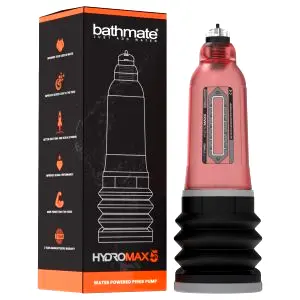 Bathmate Hydromax5 hydropumpa (červená)