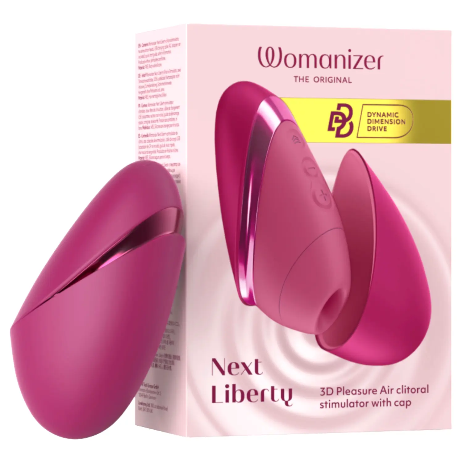 Womanizer Next Liberty stimulátor klitorisu s tlakovými vlnami (ružový) Womanizer Next Liberty stimulátor klitorisu s tlakovými vlnami (ružový)