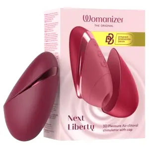 Womanizer Next Liberty stimulátor klitorisu s tlakovými vlnami (červený)