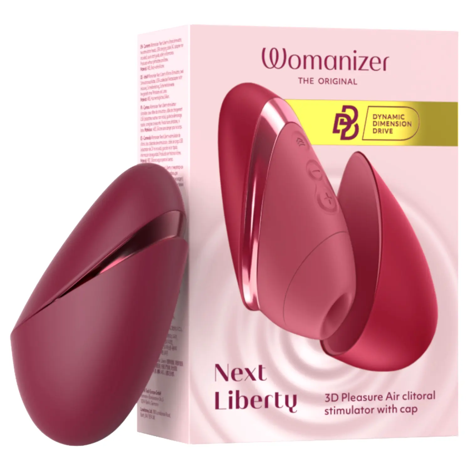 Womanizer Next Liberty stimulátor klitorisu s tlakovými vlnami (červený) Womanizer Next Liberty stimulátor klitorisu s tlakovými vlnami (červený)