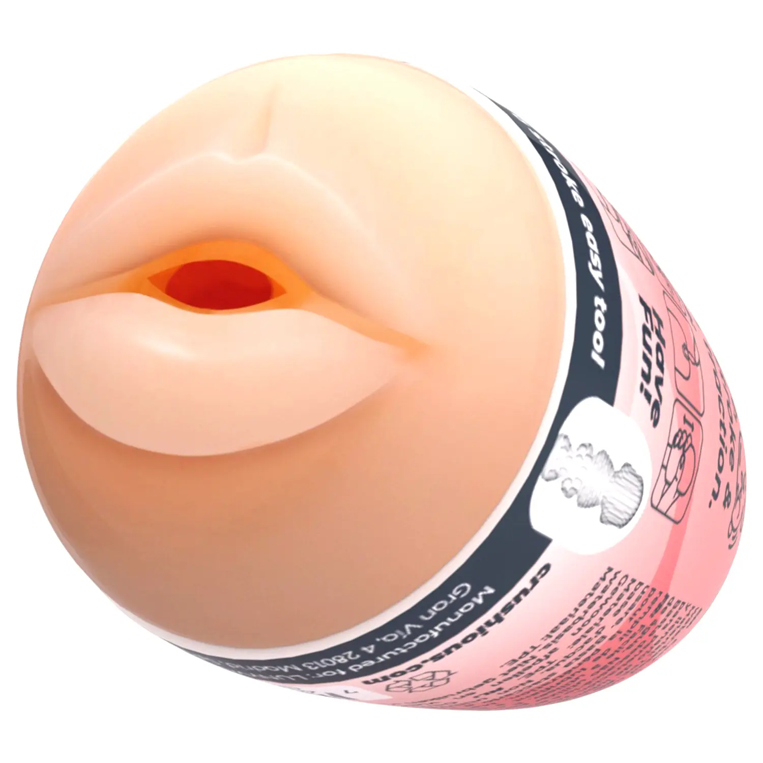 Ezy Egg Mouth - masturbačné vajíčko (telovej farby) Ezy Egg Mouth - masturbačné vajíčko (telovej farby)