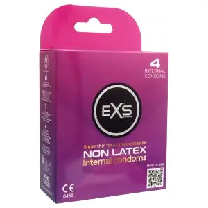 Internal Condom - bezlatexový ženský kondóm (4 ks)