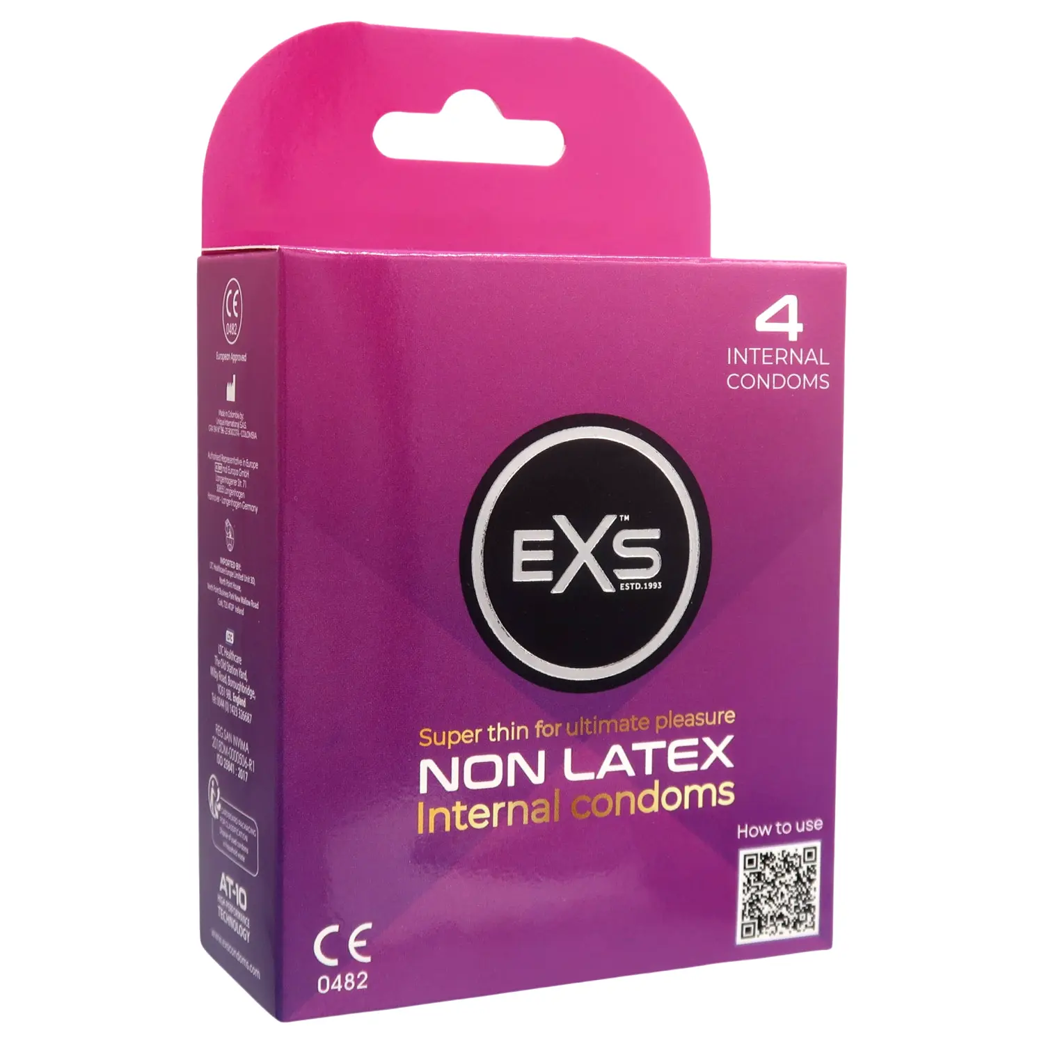 Internal Condom - bezlatexový ženský kondóm (4 ks) Internal Condom - bezlatexový ženský kondóm (4 ks)