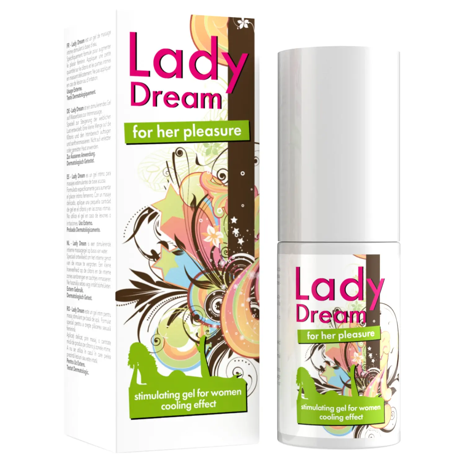 Lady Dream - stimulačný gél pre ženy (30 ml) Lady Dream - stimulačný gél pre ženy (30 ml)