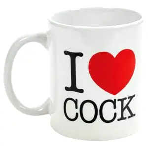 I Love Cock - hrnček