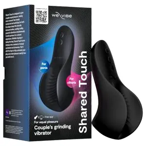 We-Vibe Shared Touch inteligentný párový vibrátor (čierny)