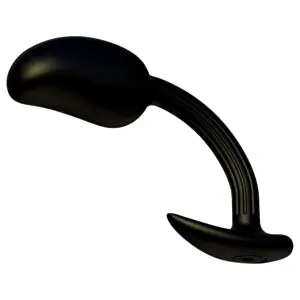 Magnetický nafukovací prostatický kolík s guľôčkou na valčeku (čierny)